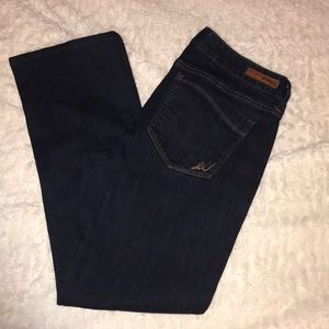 Express barely boot Stella low rise